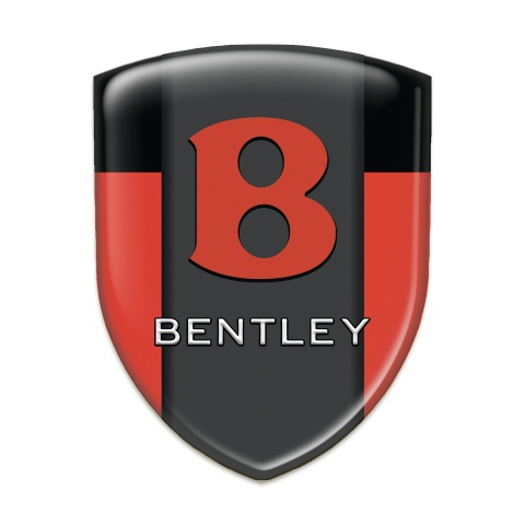 Bentley Silicone Shield Red Black Design Red Logo 