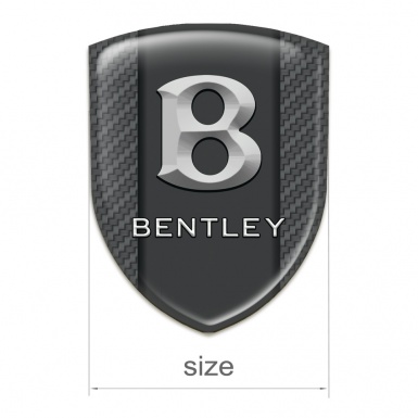 Bentley Emblem Badge Logo Carbon Design and 3D Logo 