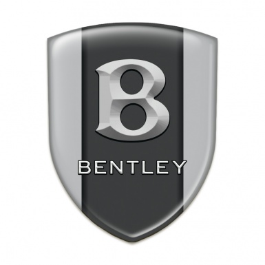 Bentley Tuning Badge Gray Print Gray 3D Logo 