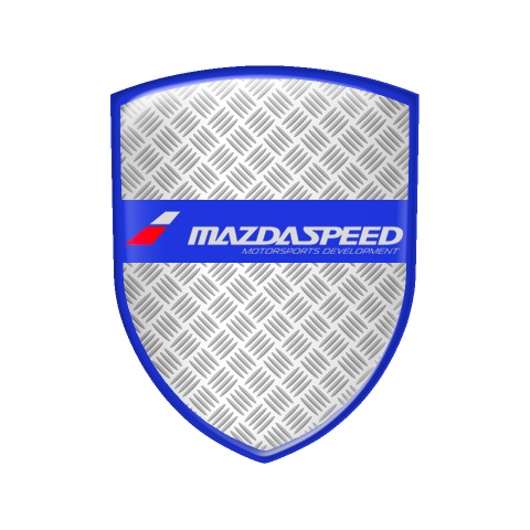 Mazda Sticker Silicone Emblem Navy Speed Motorsport