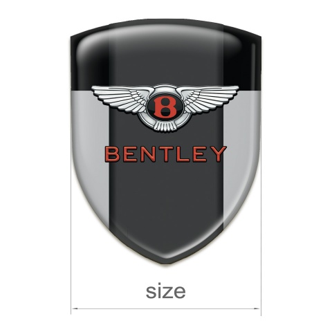 Bentley Silicone Badge Gray Black Model 