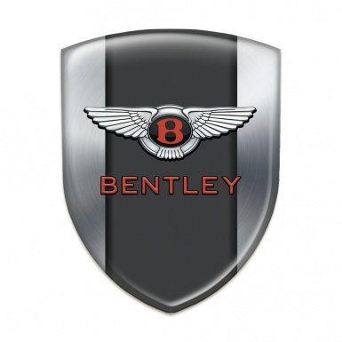 Bentley Auto Emblem Silver with Central Panel Model 