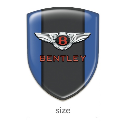 Bentley Tuning Emblem Blue with Central Graphit Panel 
