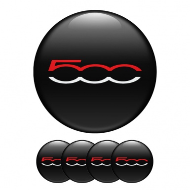 Fiat Abarth 500  Sticker Wheel Center Hub Badge 3 Colors