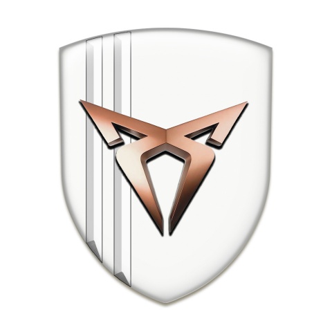 Seat Cupra Car Interior Badge White Decoration Model 