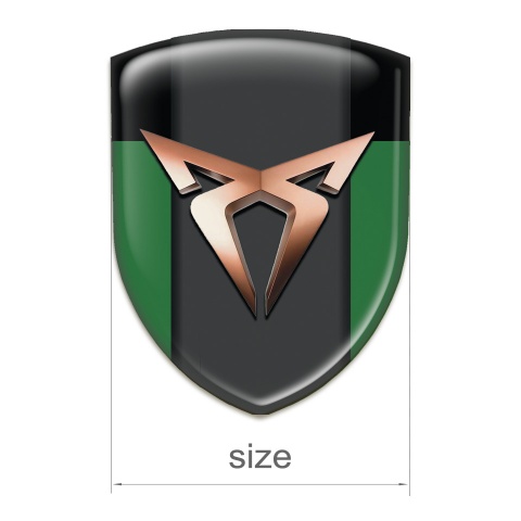Seat Cupra Emblem Exterior Green Black Version 