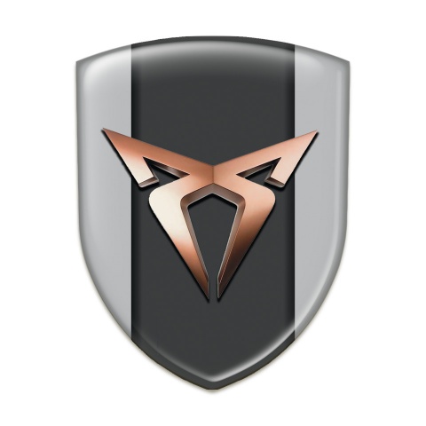 Seat Cupra Silicone Shield Gray Design Classic logo 