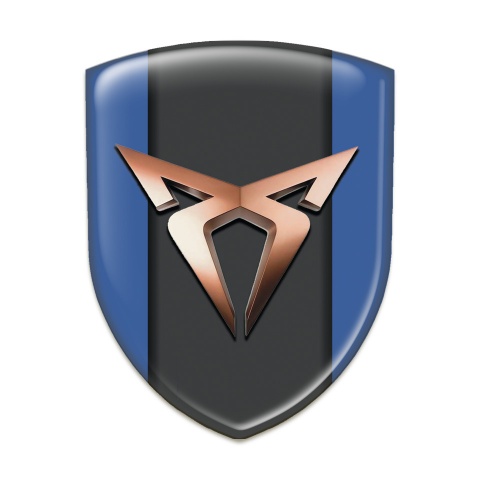 Seat Cupra Emblem Badge Logo Blue Deesign Classic logo 