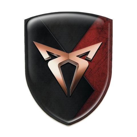 Seat Cupra Car Accessories Badge Mixed Textur edition 