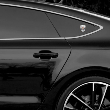 Seat Cupra Emblem Badge Logo Silver Edition 