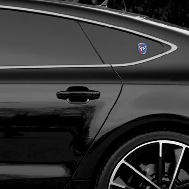 Seat Cupra Resin Sticker Blue with Red Lines Type 