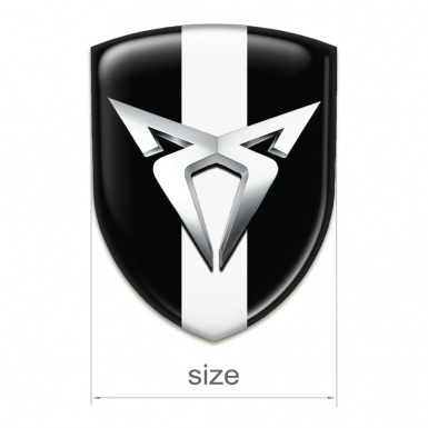 Seat Cupra Emblem Interior Black with White Ribbon variant 