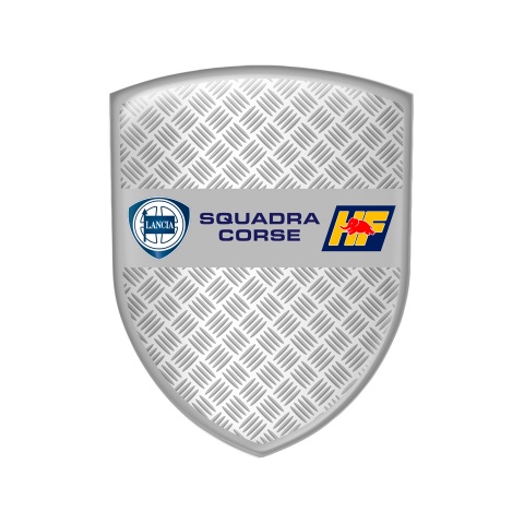 Lancia Domed Emblem Squadra Corse Grey Edition