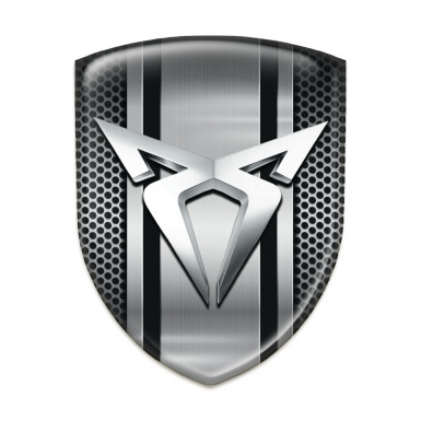 Seat Cupra Silicone Badge Mesh with Metal Band Design 