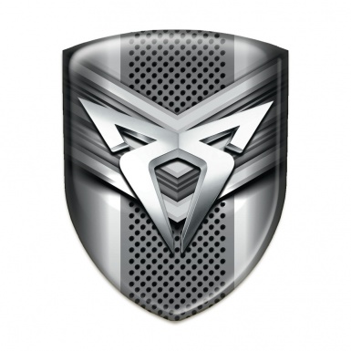 Seat Cupra Car Interior Badge with Metal Elements Design 