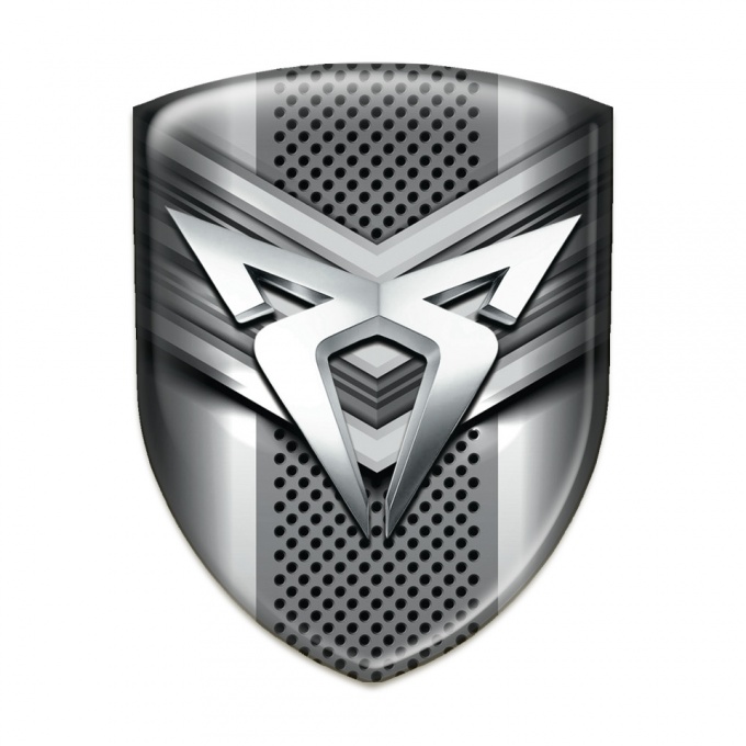 Seat Cupra Car Interior Badge with Metal Elements Design 