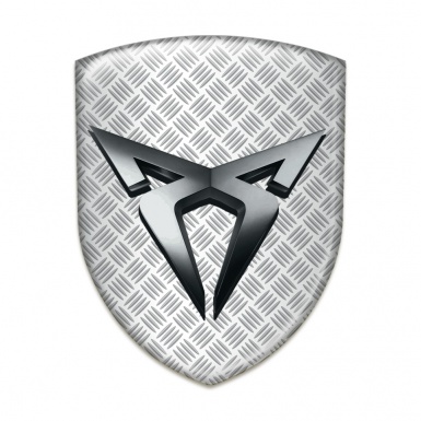 Seat Cupra Car Accessories Badge Grid Effect Pattern
