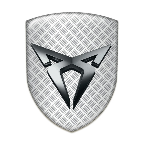 Seat Cupra Car Accessories Badge Grid Effect Pattern