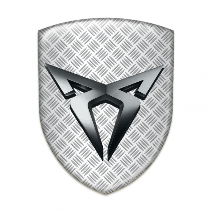 Seat Cupra Car Accessories Badge Grid Effect Pattern