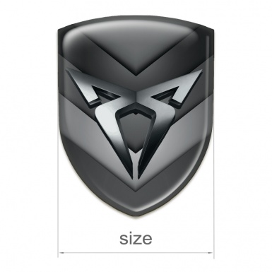 Seat Cupra Car Accessories Badge V Shape Details Design 