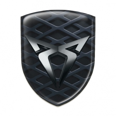 Seat Cupra Emblem Exterior Dark Grid 3d Effect