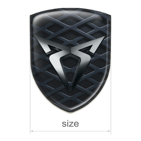 Seat Cupra Emblem Exterior Dark Grid 3d Effect