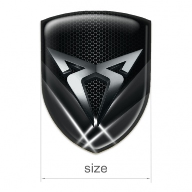 Seat Cupra 3D Gel Emblem High End Lights Effect Style 