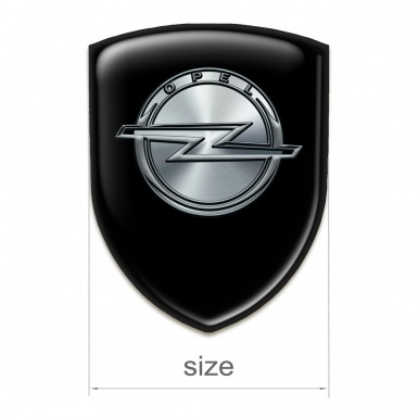 Opel Self Adhesive Car logo Emblem Black Design 