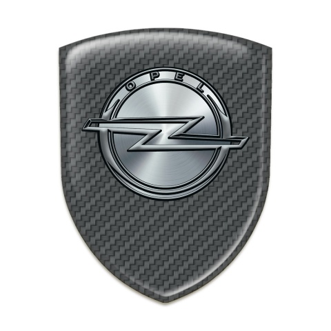 Opel Silicone Badge High End Carbon Design 