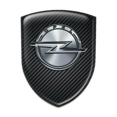Opel Auto Emblem High Quality Black Carbon Design 