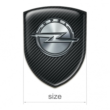 Opel Auto Emblem High Quality Black Carbon Design 