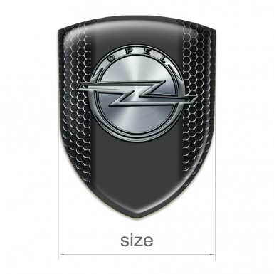 Opel Emblem Exterior High Quality Perforated Steel Version 