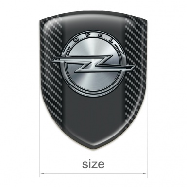 Opel Emblem Interior Black Carbon Version 
