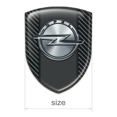 Opel Emblem Interior Black Carbon Version 