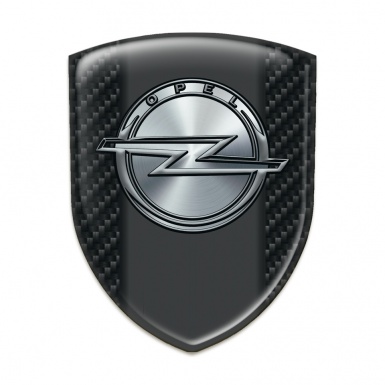 Opel Car Accessories Badge dark Carbon Version 