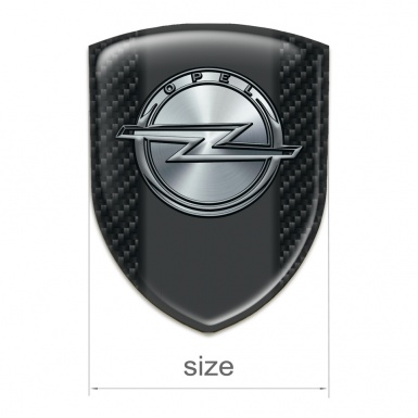 Opel Car Accessories Badge dark Carbon Version 