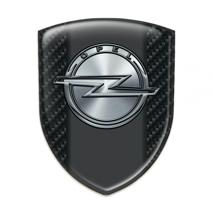 Opel Car Accessories Badge dark Carbon Version 