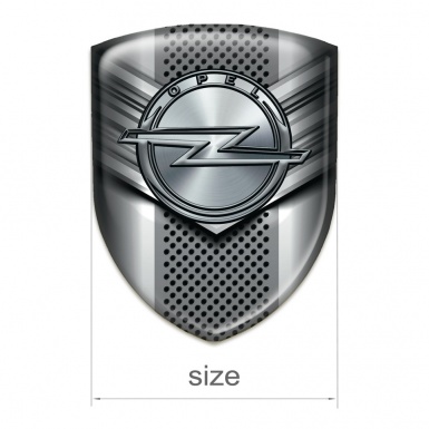 Opel Self Adhesive Emblem Logo Metal Details Style 