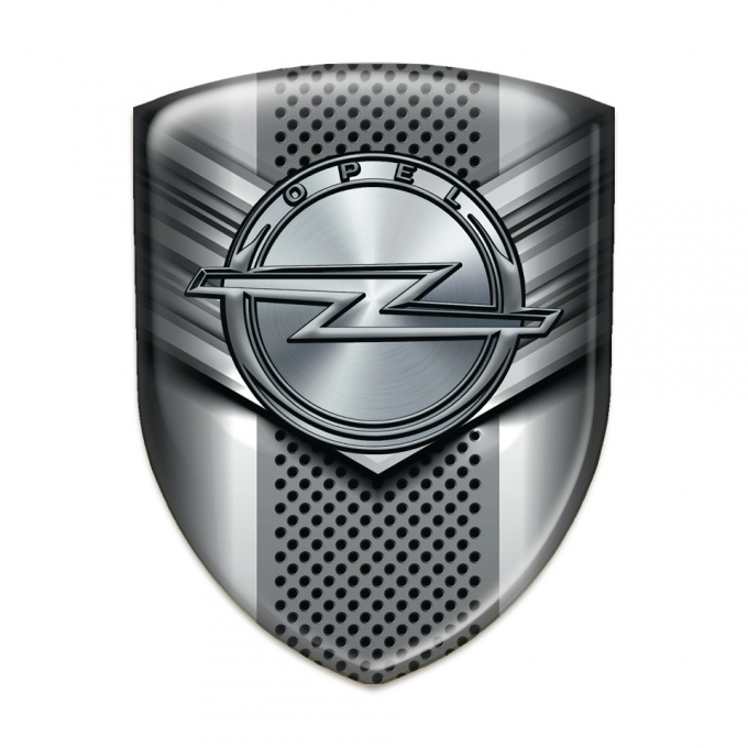 Opel Self Adhesive Emblem Logo Metal Details Style 