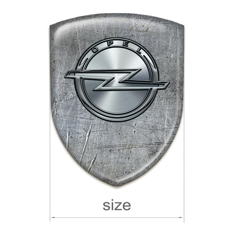 Opel 3D Gel Emblem High End Stone Effect 