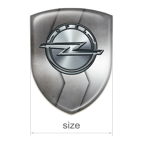 Opel Car Accessories Badge with S Shape metal Design 