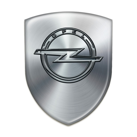 Opel Car Interior Badge High Quality Silver Edition 