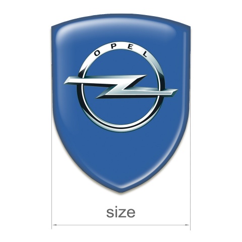 Opel Silicone Shield Blue Base Classic Logo 