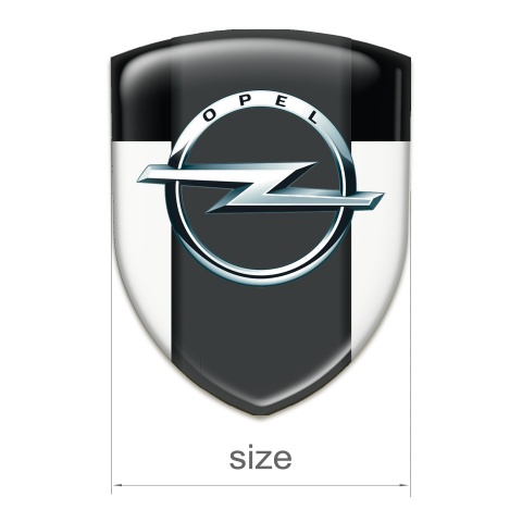 Opel Emblem Interior White Black edition 