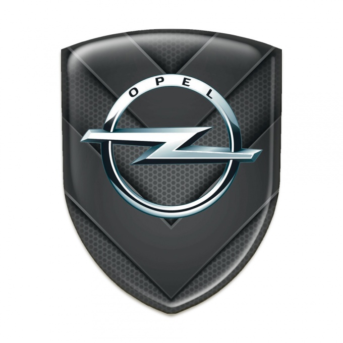 Opel Tuning Emblem Dark V Shape Elements Edition 