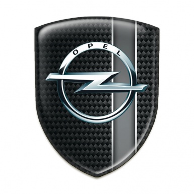 Opel Silicone Emblem dark with Grey Band Edition 