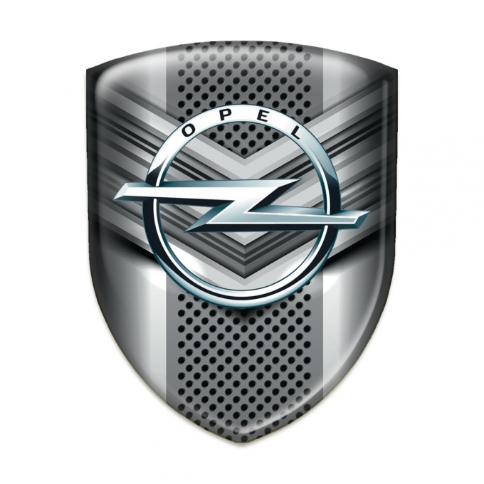Opel Self Adhesive Emblem Logo Bow tie Effect 