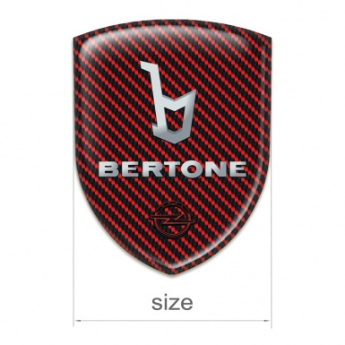 Opel Bertone Emblem Exterior Red Carbon Version 