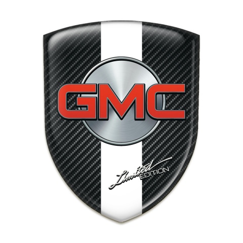 GMC Tuning Emblem Dark Carbon White Band Type 