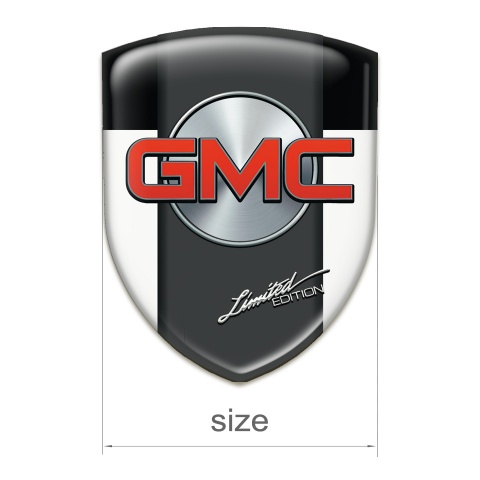 GMC Silicone Shield White Black Pattern 